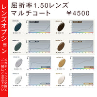 偏光レンズ 照り返しを抑える高機能カラーレンズ ゴルフ・釣り・ドライブ・スキーなどに 【レンズオプション】