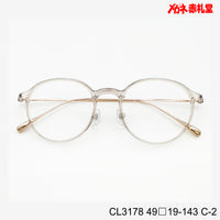 レンズ付7800円 CL3178 49□19-143 C-2 チタン素材使用