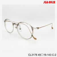 レンズ付7800円 CL3178 49□19-143 C-2 チタン素材使用