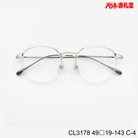 レンズ付7800円 CL3178 49□19-143 C-4 チタン素材使用
