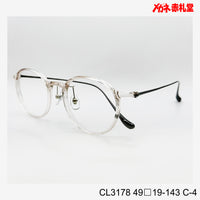 レンズ付7800円 CL3178 49□19-143 C-4 チタン素材使用