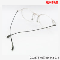 レンズ付7800円 CL3178 49□19-143 C-4 チタン素材使用