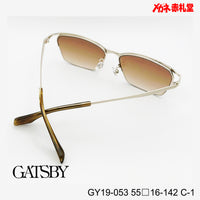 3800円 サングラス GATSBY ギャッビー GY19-053 55□16-142 C-1 / 度付きサングラス 7000円