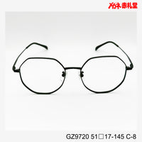 レンズ付7800円 GZ9720 C-8 51□17-145 チタン素材使用