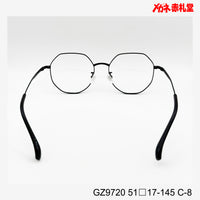 レンズ付7800円 GZ9720 C-8 51□17-145 チタン素材使用