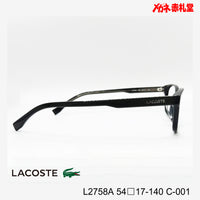 LACOSTE ラコステ レンズ付13800円 L2758A 54□17-140 C-001