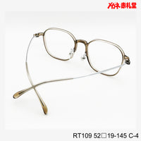レンズ付6800円 RT109 52□19-145 C-4  Bチタン素材使用