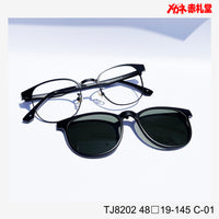 ワンタッチサングラス レンズ付8800円 TJ8202 48□19-145 C-01