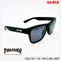 3800円 サングラス THRASHER スラッシャー 1052 C-BK-SNP 54□18-138 偏光レンズ / 度付きサングラス　7000円 　偏光・調光・可視調光も選べる