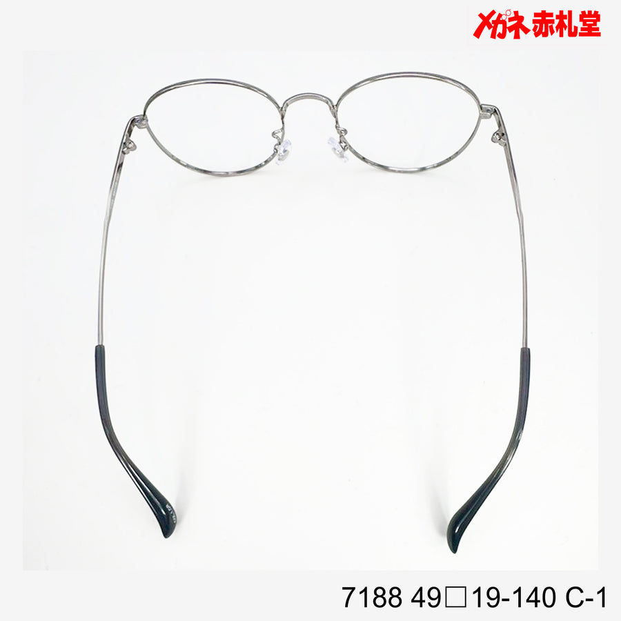 レンズ付3800円 7188 C-1 49□19-140 – メガネ赤札堂 ONLINESHOP