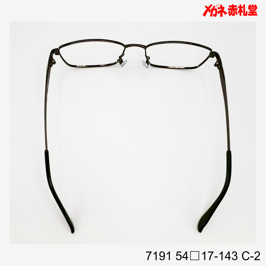 レンズ付3800円 7191 C-2 54□17-143 – メガネ赤札堂 ONLINESHOP