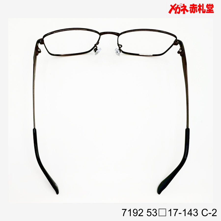 レンズ付3800円 7192 C-2 53□17-143 – メガネ赤札堂 ONLINESHOP
