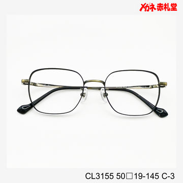 レンズ付7800円 CL3155　50□19-145　C-3　チタン素材使用