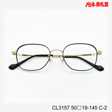 レンズ付7800円 CL3157　50□19-145　C-2　チタン素材使用