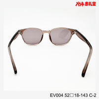 3800円 サングラス EV004 C-2 52□18-143  / 度付きサングラス　7000円 　偏光・調光・可視光調光も選べる