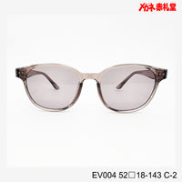 3800円 サングラス EV004 C-2 52□18-143  / 度付きサングラス　7000円 　偏光・調光・可視光調光も選べる