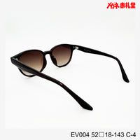 3800円 サングラス EV004 C-4 52□18-143  / 度付きサングラス　7000円 　偏光・調光・可視光調光も選べる