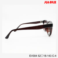 3800円 サングラス EV004 C-4 52□18-143  / 度付きサングラス　7000円 　偏光・調光・可視光調光も選べる