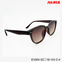 3800円 サングラス EV004 C-4 52□18-143  / 度付きサングラス　7000円 　偏光・調光・可視光調光も選べる