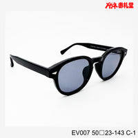 3800円 サングラス EV007 C-1 50□23-143  / 度付きサングラス　7000円 　偏光・調光・可視光調光も選べる