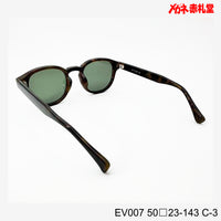 3800円 サングラス EV007 C-3 50□23-143  / 度付きサングラス　7000円 　偏光・調光・可視光調光も選べる