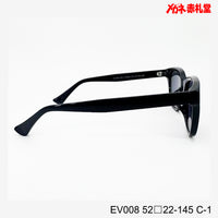 3800円 サングラス EV008 C-1 52□22-145  / 度付きサングラス　7000円 　偏光・調光・可視光調光も選べる