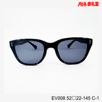 3800円 サングラス EV008 C-1 52□22-145  / 度付きサングラス　7000円 　偏光・調光・可視光調光も選べる
