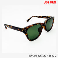 3800円 サングラス EV008 C-2 52□22-145  / 度付きサングラス　7000円 　偏光・調光・可視光調光も選べる