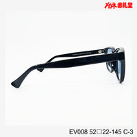 3800円 サングラス EV008 C-3 52□22-145  / 度付きサングラス　7000円 　偏光・調光・可視光調光も選べる
