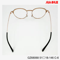 レンズ付7800円 GZ68068 C-6 51□18-146 Bチタン素材使用
