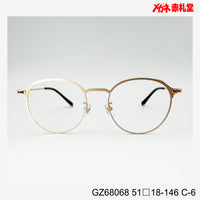 レンズ付7800円 GZ68068 C-6 51□18-146 Bチタン素材使用