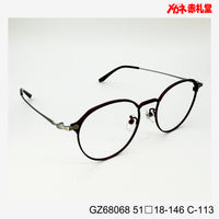レンズ付7800円 GZ68068 C-113 51□18-146 Bチタン素材使用