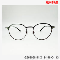 レンズ付7800円 GZ68068 C-113 51□18-146 Bチタン素材使用