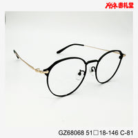 レンズ付7800円 GZ68068 C-81 51□18-146 Bチタン素材使用