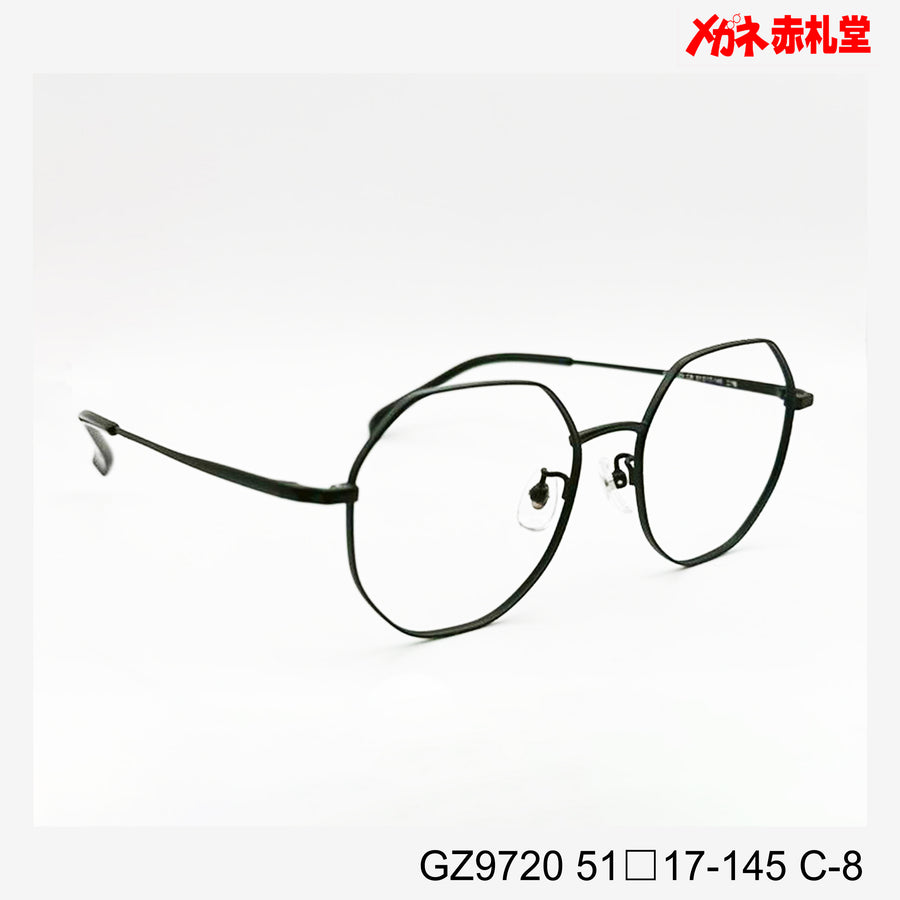 レンズ付7800円 GZ9720　C-8　51□17-145　　チタン素材使用