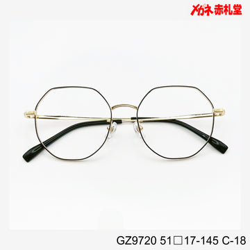 レンズ付7800円 GZ9720　C-18　51□17-145　　チタン素材使用