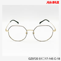 レンズ付7800円 GZ9720　C-18　51□17-145　　チタン素材使用