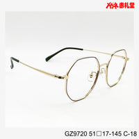 レンズ付7800円 GZ9720　C-18　51□17-145　　チタン素材使用