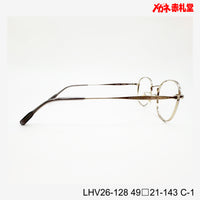 レンズ付10000円 LHV26-128 C-1 49□21-143 チタン/Bチタン素材使用