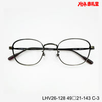 レンズ付10000円 LHV26-128 C-3 49□21-143 チタン/Bチタン素材使用