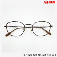 レンズ付10000円 LHV26-128 C-4 49□21-143 チタン/Bチタン素材使用