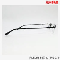 値下げ！レンズ付5800円→4800円 ふちなし/リムレス RLS001 C-1 54□17-140