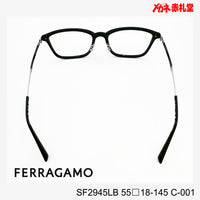 レンズ付26800円　FERRAGAMO フェラガモ　SF2945LB　C-001　55□18-145　日本製