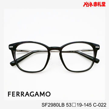 レンズ付26800円　FERRAGAMO フェラガモ　SF2980LB　C-022　53□19-145　日本製