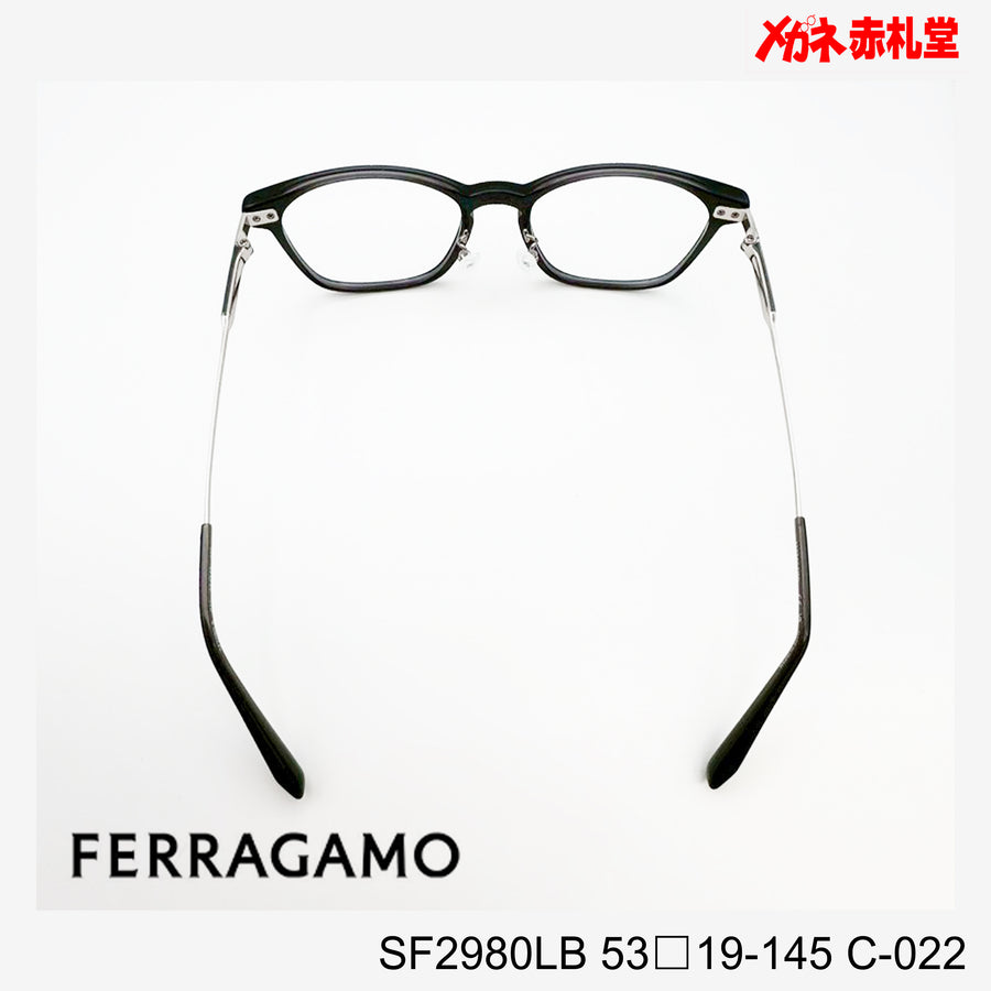 レンズ付26800円　FERRAGAMO フェラガモ　SF2980LB　C-022　53□19-145　日本製
