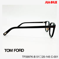 TOMFORD 　トムフォード　レンズ付39800円　TF5997-K-B　C-001　51□20-145